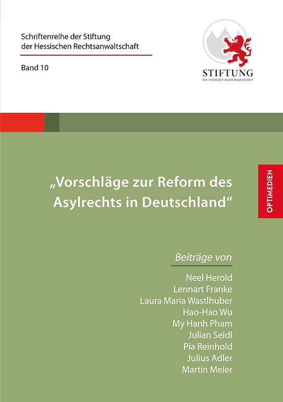 Vorschläge zur Reform des Asylrechts in Deutschland