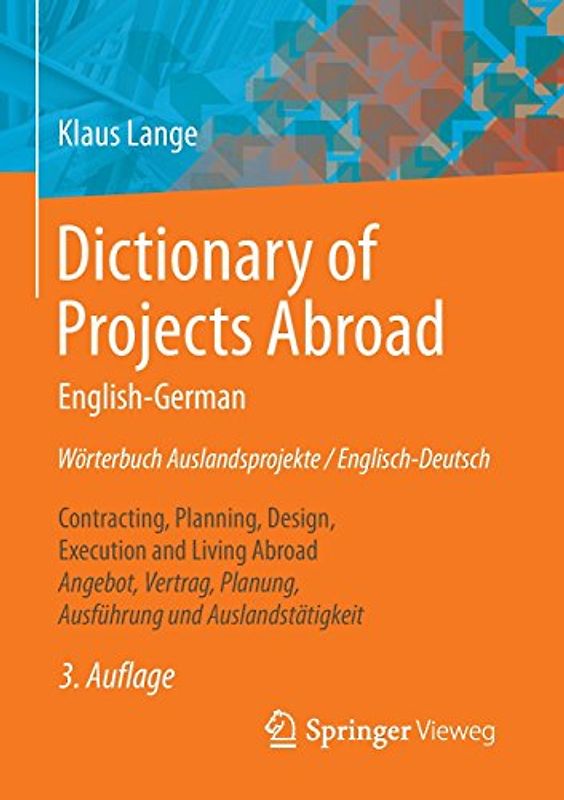 Dictionary of Projects Abroad English-German Wörterbuch Auslandsprojekte / Englisch-Deutsch