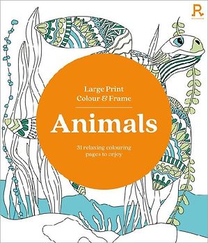 Large Print Colour & Frame - Animals