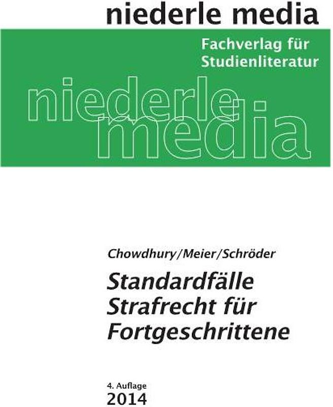 Standardfälle Strafrecht. Band 2: für Fortgeschrittene