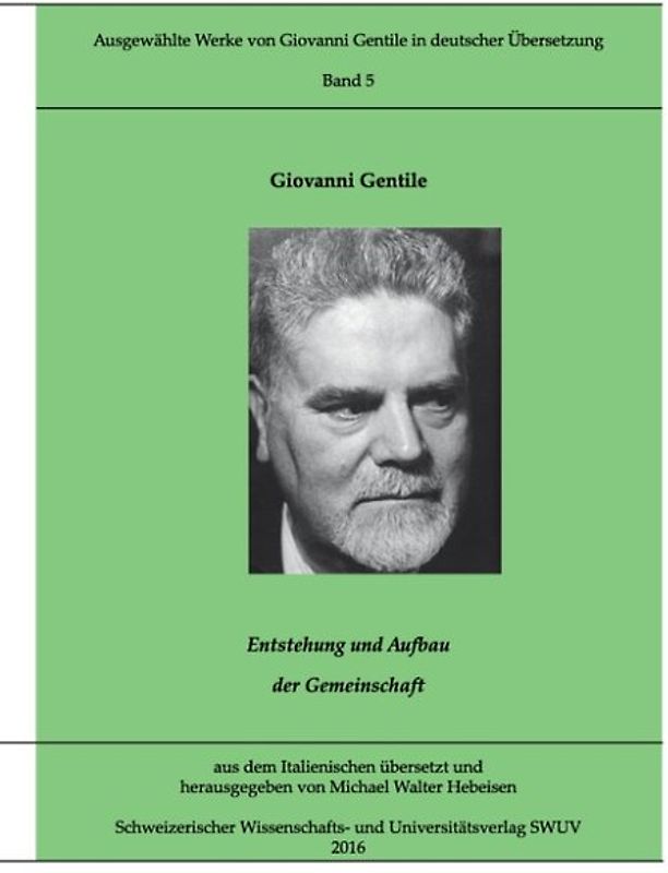 Entstehung und Aufbau der Gemeinschaft