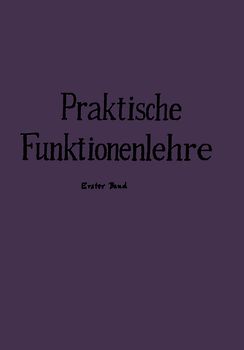 Praktische Funktionenlehre