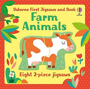 Usborne First Jigsaws: Farm: 1 (Usborne First Jigsaws And Book)