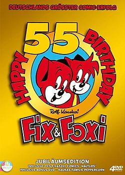 Fix & Foxi - 55 Jahre Jubiläums Edition (4 DVDs) DVD