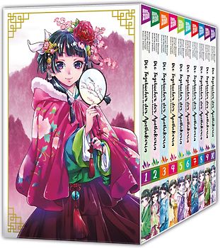 Die Tagebücher der Apothekerin - Geheimnisse am Kaiserhof 1-10 im Schuber