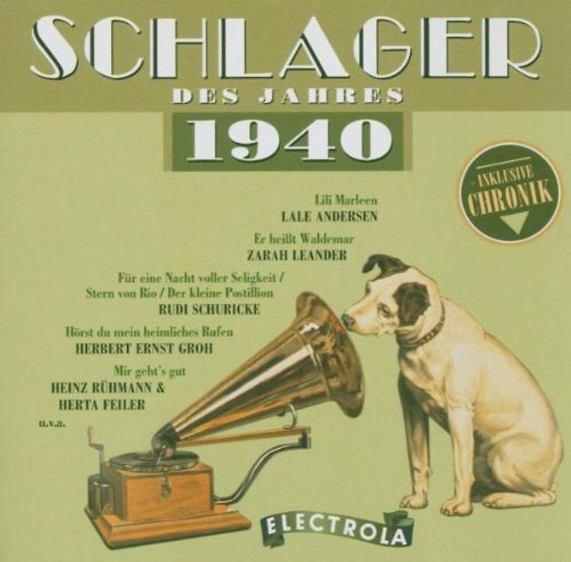 Various - Schlager des Jahres 1940