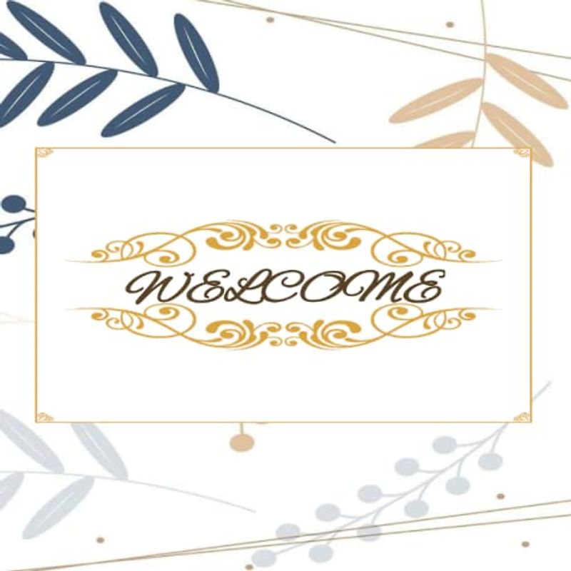 Visitor Guest Book: Log Book For Guest Houses, Cabins, Vacation homes, AirBnB, Bed & Breakfast, Beach Houses and More