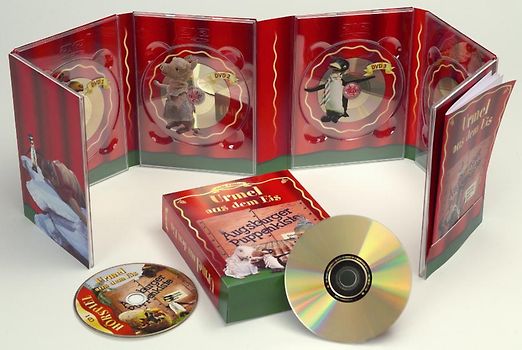 Augsburger Puppenkiste: Urmel aus dem Eis - Gold-Edition (4 DVDs + Hörspiel auf 2 Audio CDs) DVD
