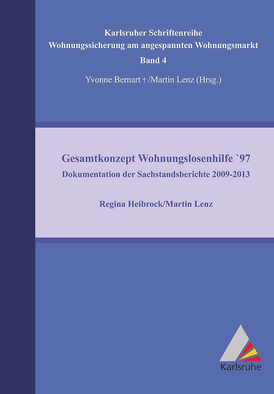 Gesamtkonzept Wohnungslosenhilfe `97