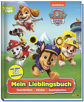 PAW Patrol: Mein Lieblingsbuch - Geschichten - Sticker - Ausmalseiten