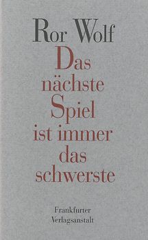 Das nächste Spiel ist immer das schwerste