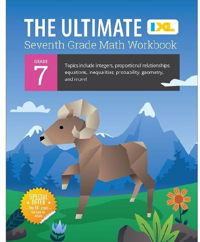 IXL Ultimate Grade 7 Math Workbook