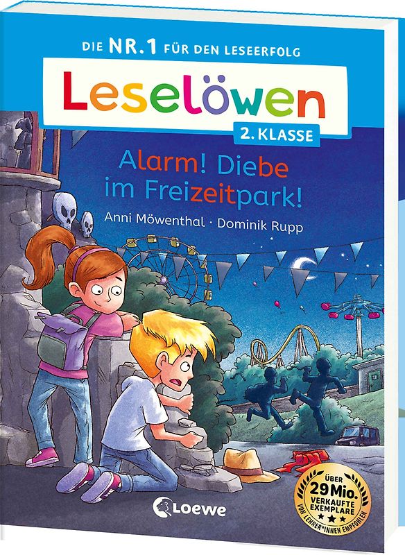 Leselöwen 2. Klasse - Alarm! Diebe im Freizeitpark!