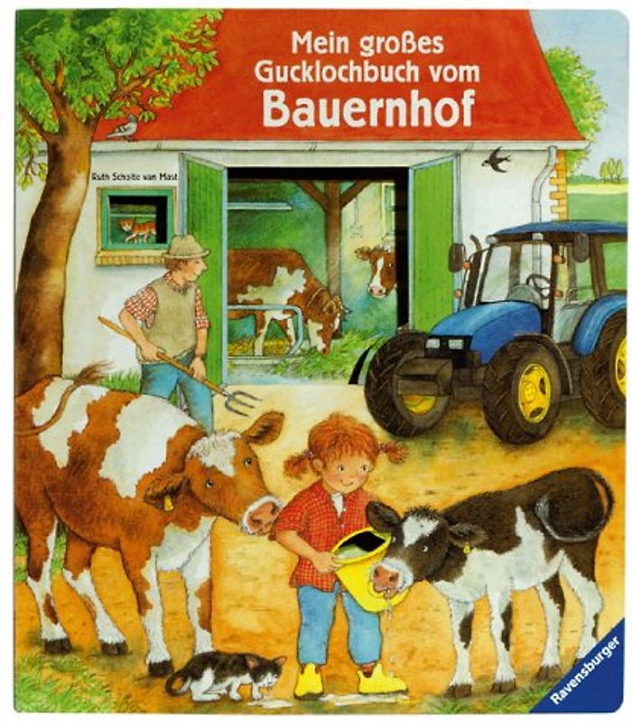 Mein großes Gucklochbuch vom Bauernhof