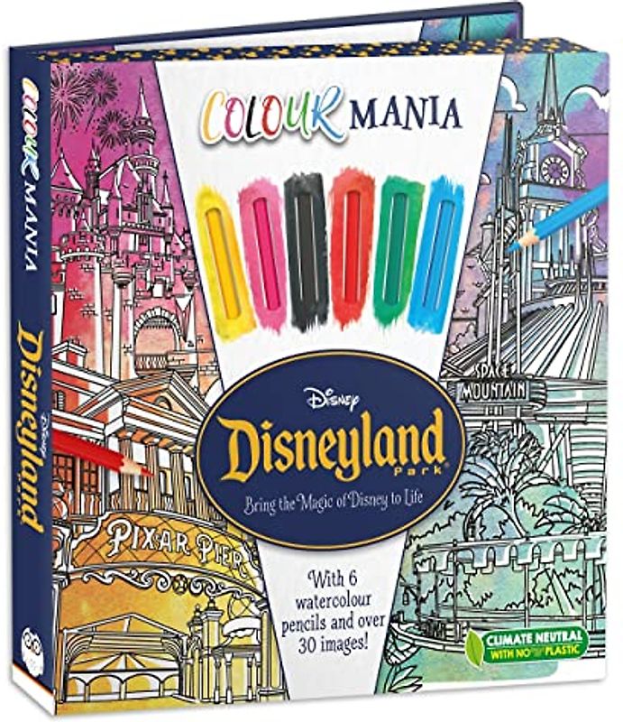 Disney: Disneyland Park (Colouring Book and Pencil Set)