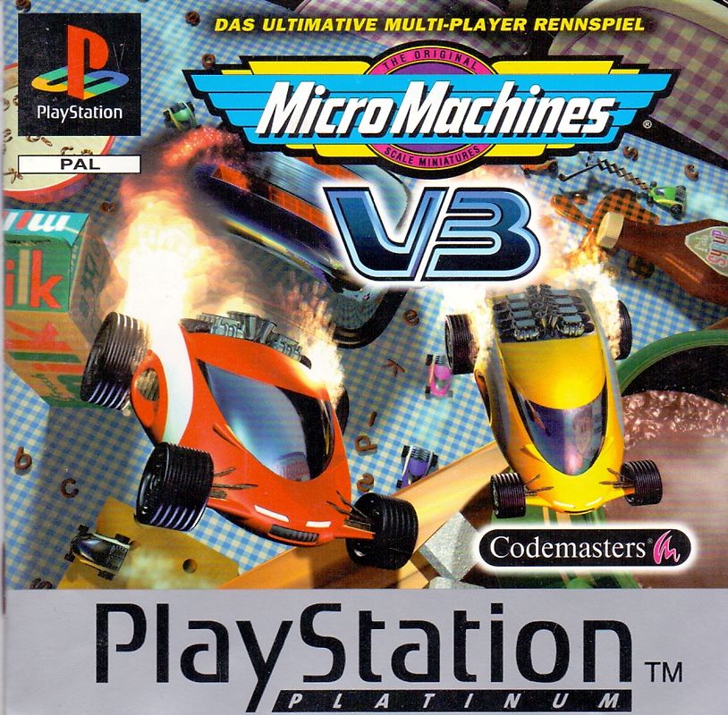 Micro Machines V3 [Platinum] PlayStation 1