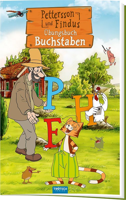 Trötsch Pettersson und Findus Buchstaben Übungsbuch