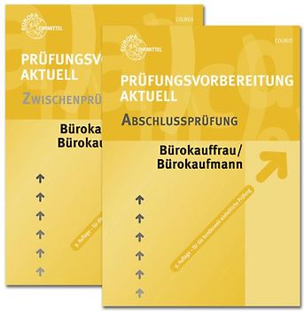 Prüfungsvorbereitung aktuell - Bürokauffrau/ Bürokaufmann. Zweibändiges Gesamtpaket