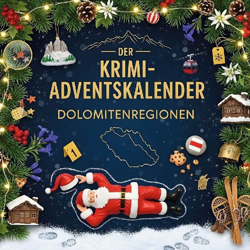 Der Krimi-Adventskalender Dolomitenregionen