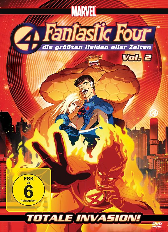 Fantastic Four - Die größten Helden aller Zeiten, Vol. 2 DVD