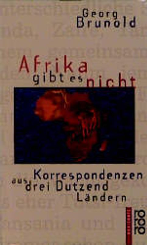 Afrika gibt es nicht