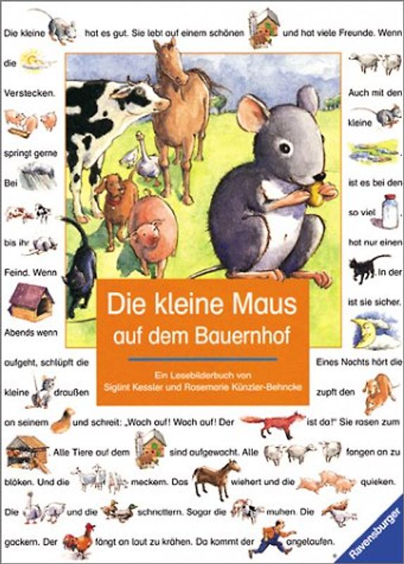 Die kleine Maus auf dem Bauernhof
