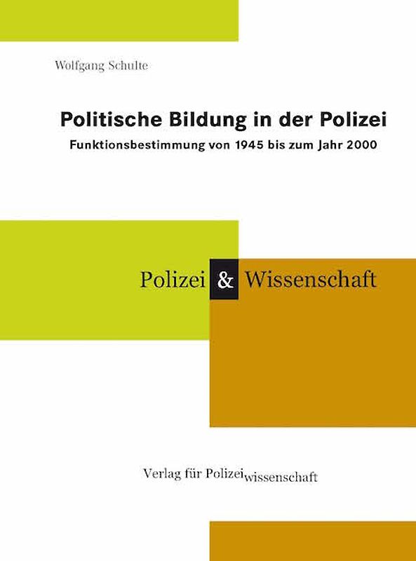 Politische Bildung in der Polizei