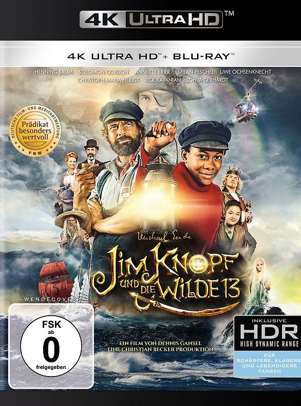 Jim Knopf und die Wilde 13 4K Ultra HD Blu-ray