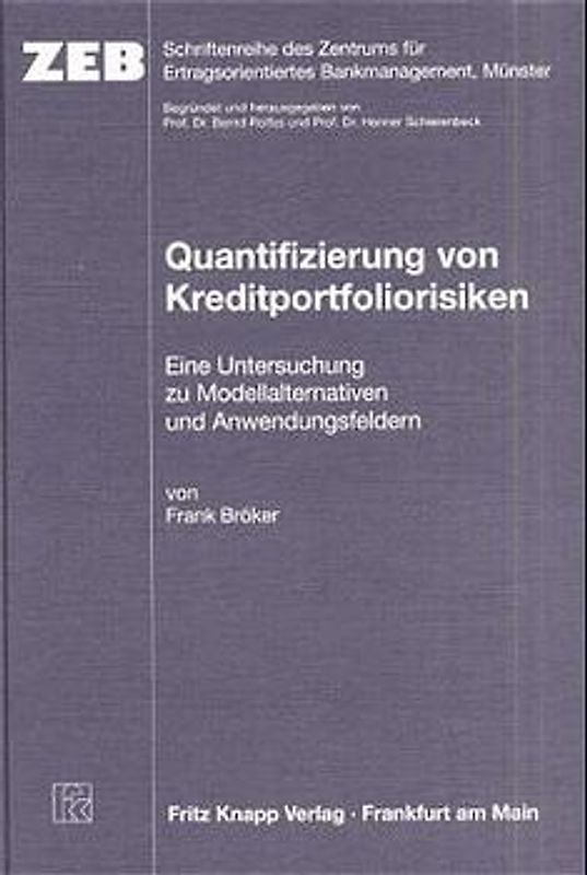 Quantifizierung von Kreditportfoliorisiken