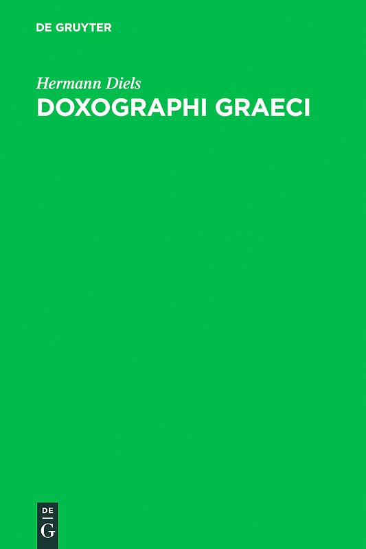 Doxographi Graeci