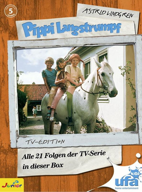 Pippi Langstrumpf TV-Serien Box DVD