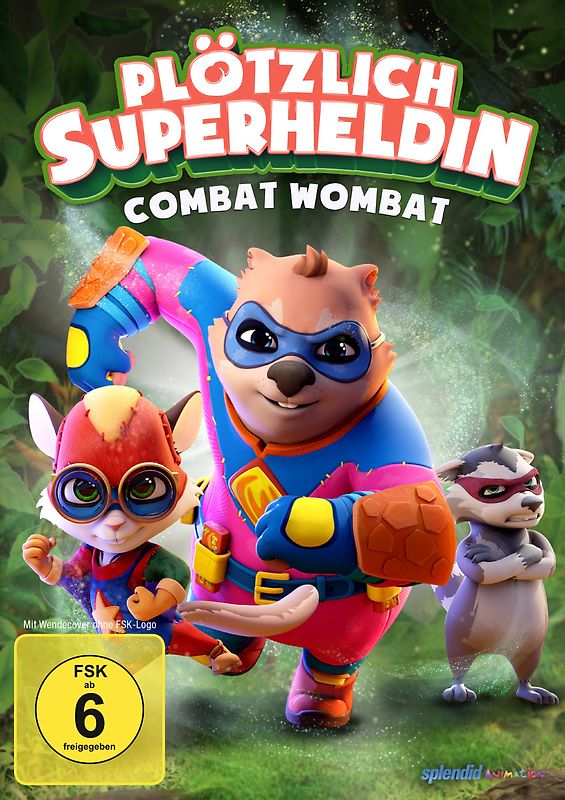 Plötzlich Superheldin-Combat Wombat DVD