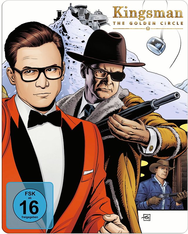 Kingsman: The Golden Circle [Steelbook] Blu-ray Disc
