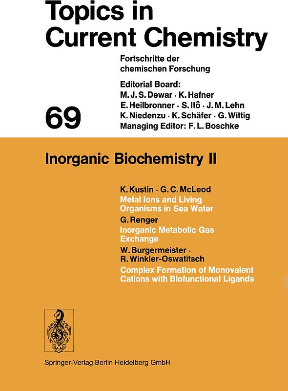 Inorganic Biochemistry II