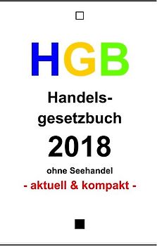 HGB. Handelsgesetzbuch 2018