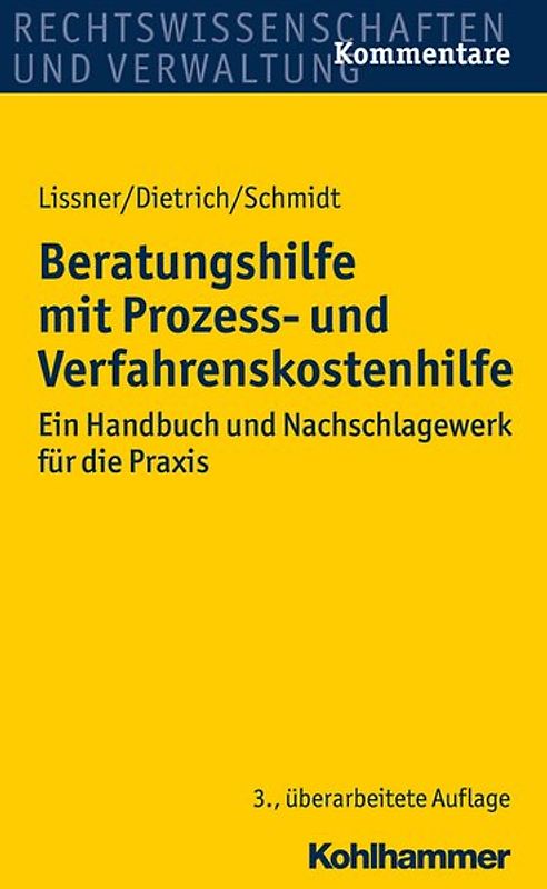 Beratungshilfe mit Prozess- und Verfahrenskostenhilfe