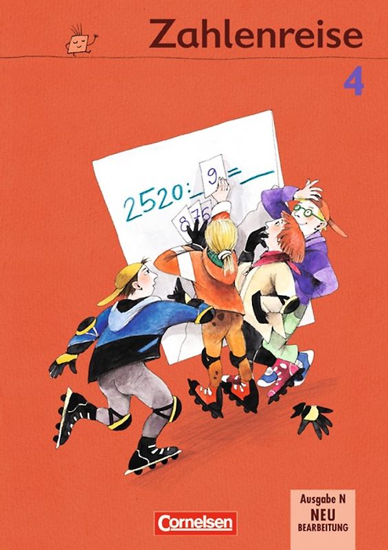 Zahlenreise. Ausgabe N / 4. Schuljahr - Schülerbuch mit Kartonbeilagen