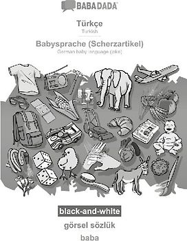 Türkçe - Babysprache (Scherzartikel), görsel sözlük, BW
