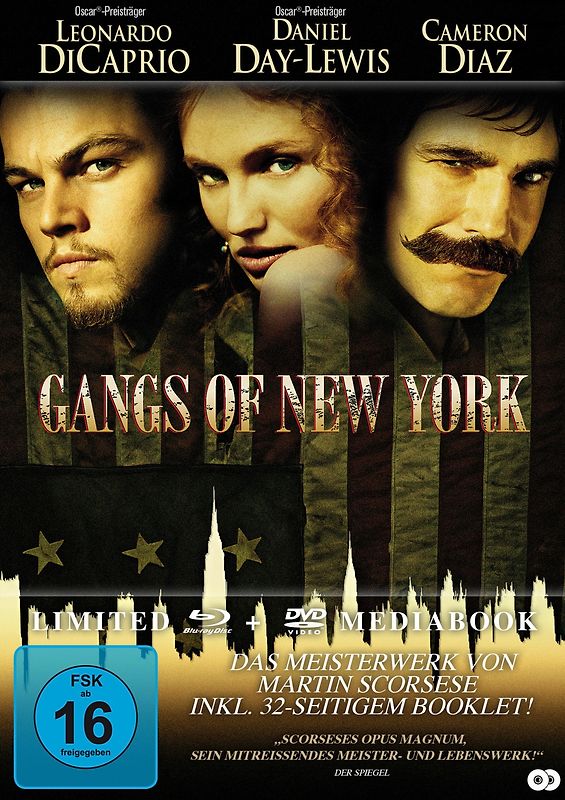 Gangs of New York [Limited Mediabook + DVD] Blu-ray Disc