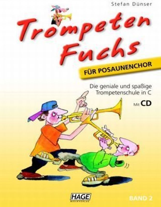 Trompeten Fuchs für Posaunenchor, Band 2 mit QR-Codes