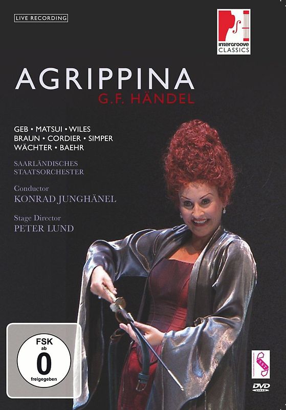 Händel, Georg Friedrich - Agrippina [2 DVDs] [HD DVD]