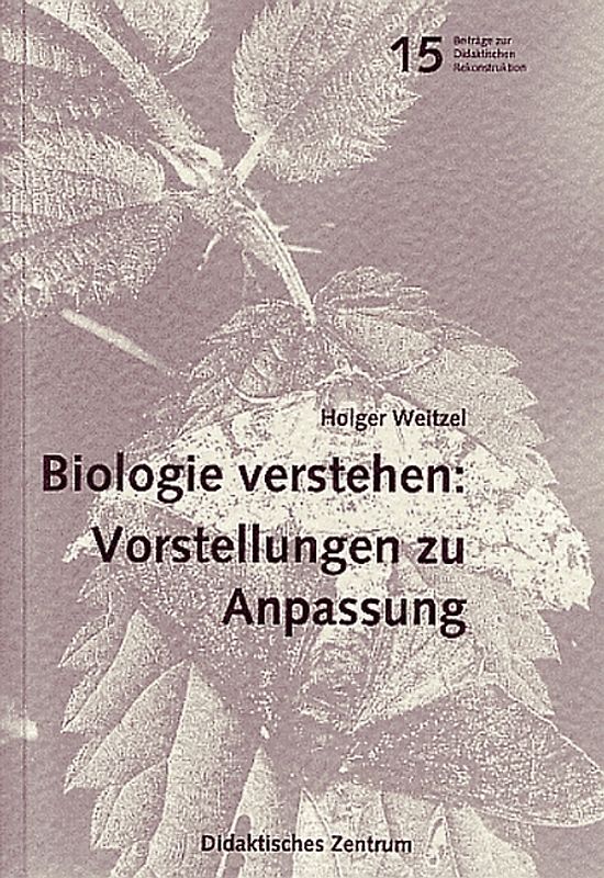 Biologie verstehen: Vorstellungen zu Anpassung