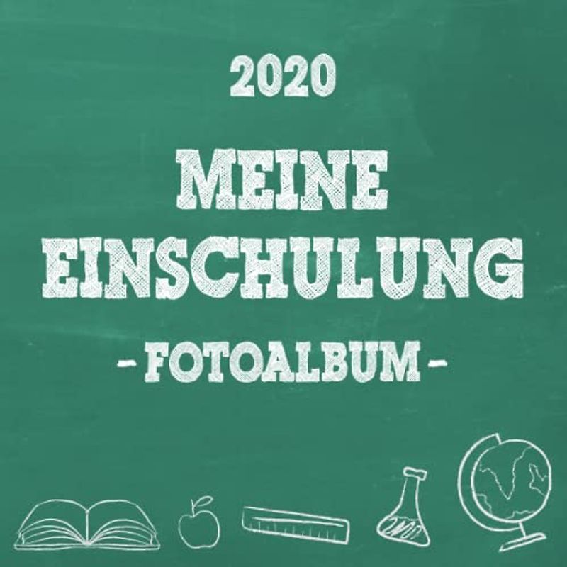 Meine Einschulung 2020 Fotoalbum zum Schulanfang für Mädchen und Jungen: Erinnerungsalbum & Gästebuch als Geschenk für die Schultüte zum ersten Schultag
