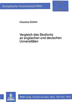 Vergleich des Studiums an englischen und deutschen Universitäten