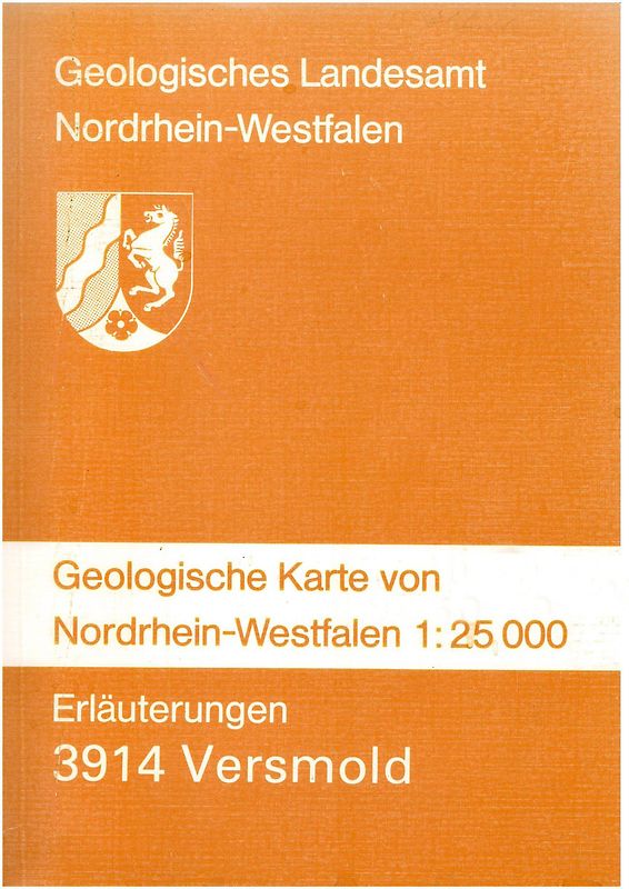 Geologische Karten von Nordrhein-Westfalen 1:25000 / Versmold