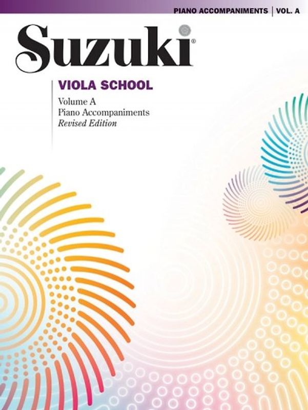 Suzuki Viola School Piano Accompaniment, Volume A (contains Volumes 1 & 2)
