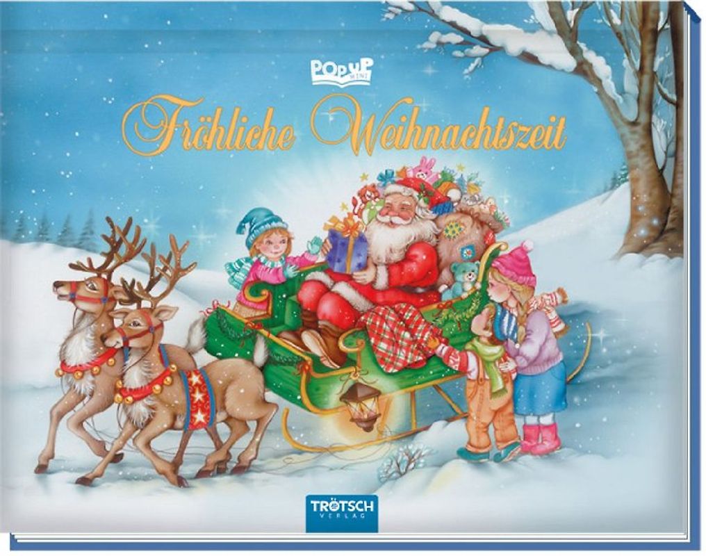 Mini Pop-Up Buch "Fröhliche Weihnachtszeit"