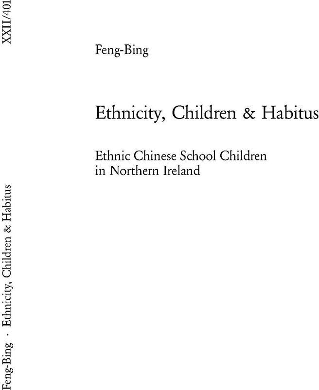 Ethnicity, Children & Habitus