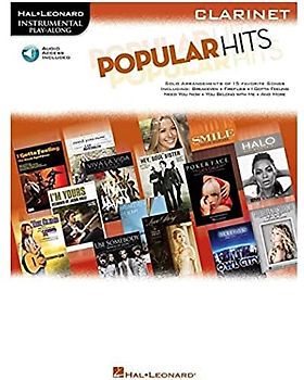 Instrumental Play-Along: Popular Hits - Clarinet: Play-Along, CD für Klarinette: Instrumental Play-along for Clarinet (Hal Leonard Instrumental Play-Along)
