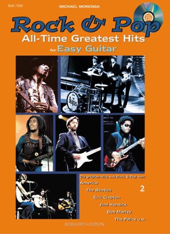 Rock & Pop. All Time Greatest Hits for Easy Guitar. Deutsche Ausgabe / Rock & Pop All-Time Greatest Hits 2